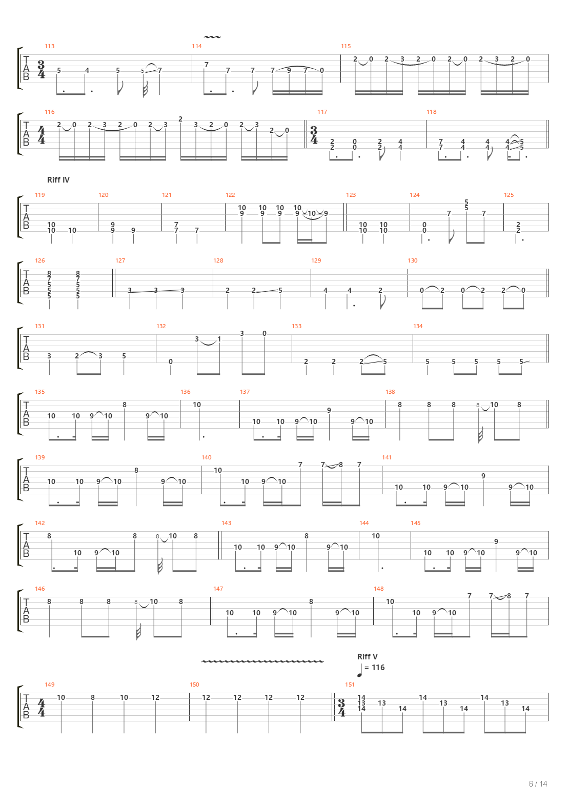 Compendium吉他谱