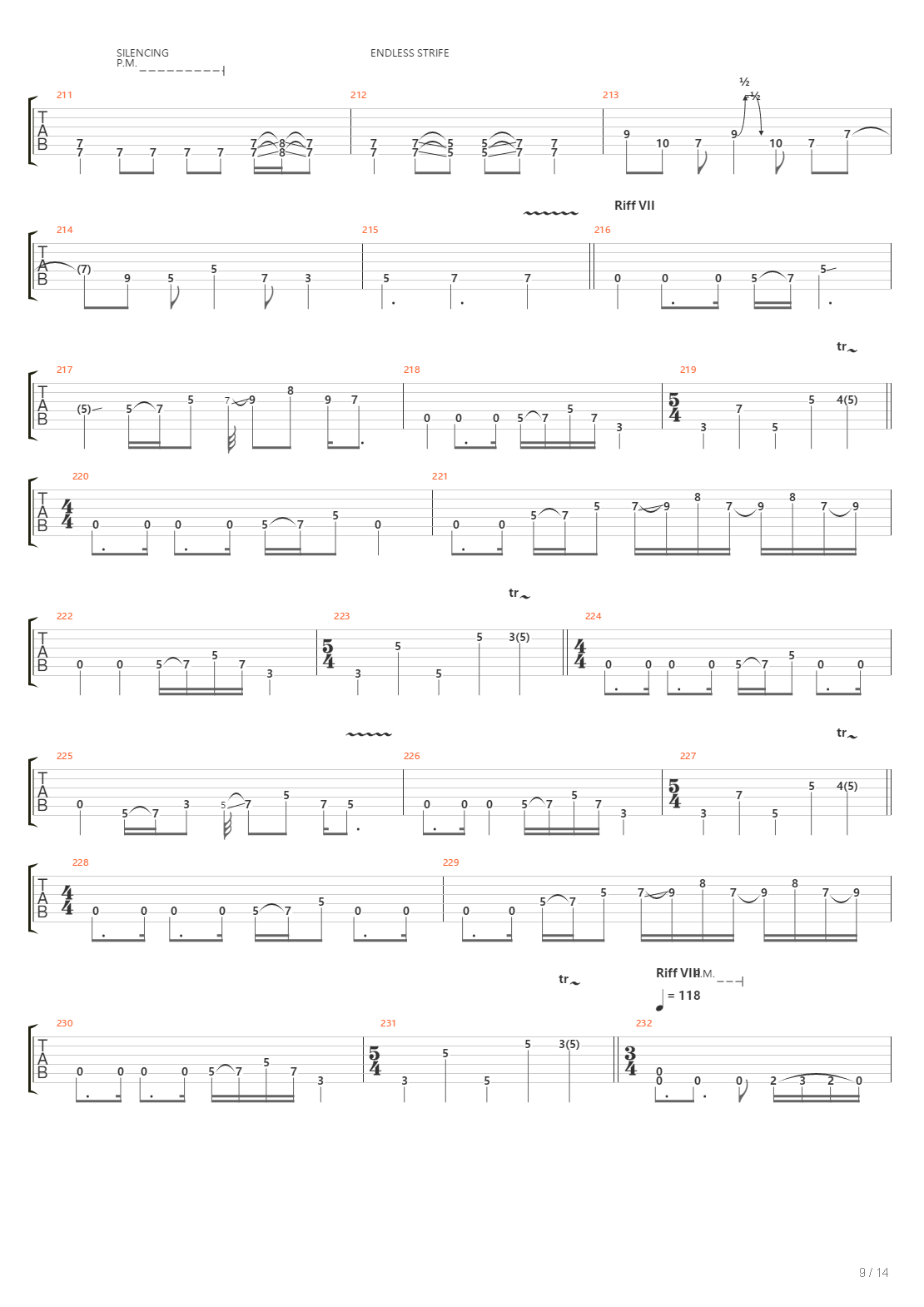 Compendium吉他谱