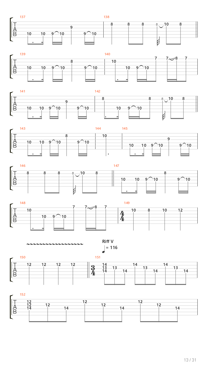 Compendium吉他谱