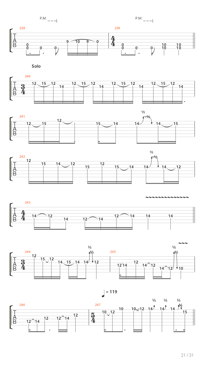 Compendium吉他谱