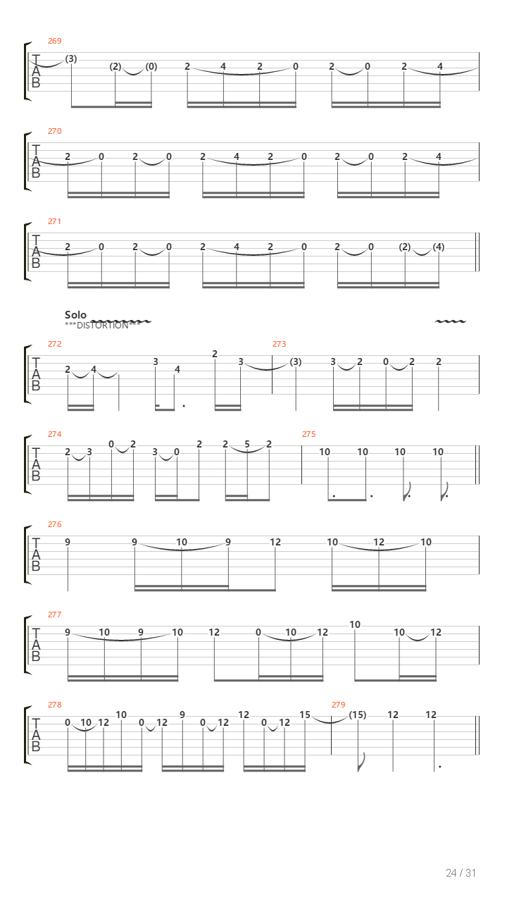 Compendium吉他谱