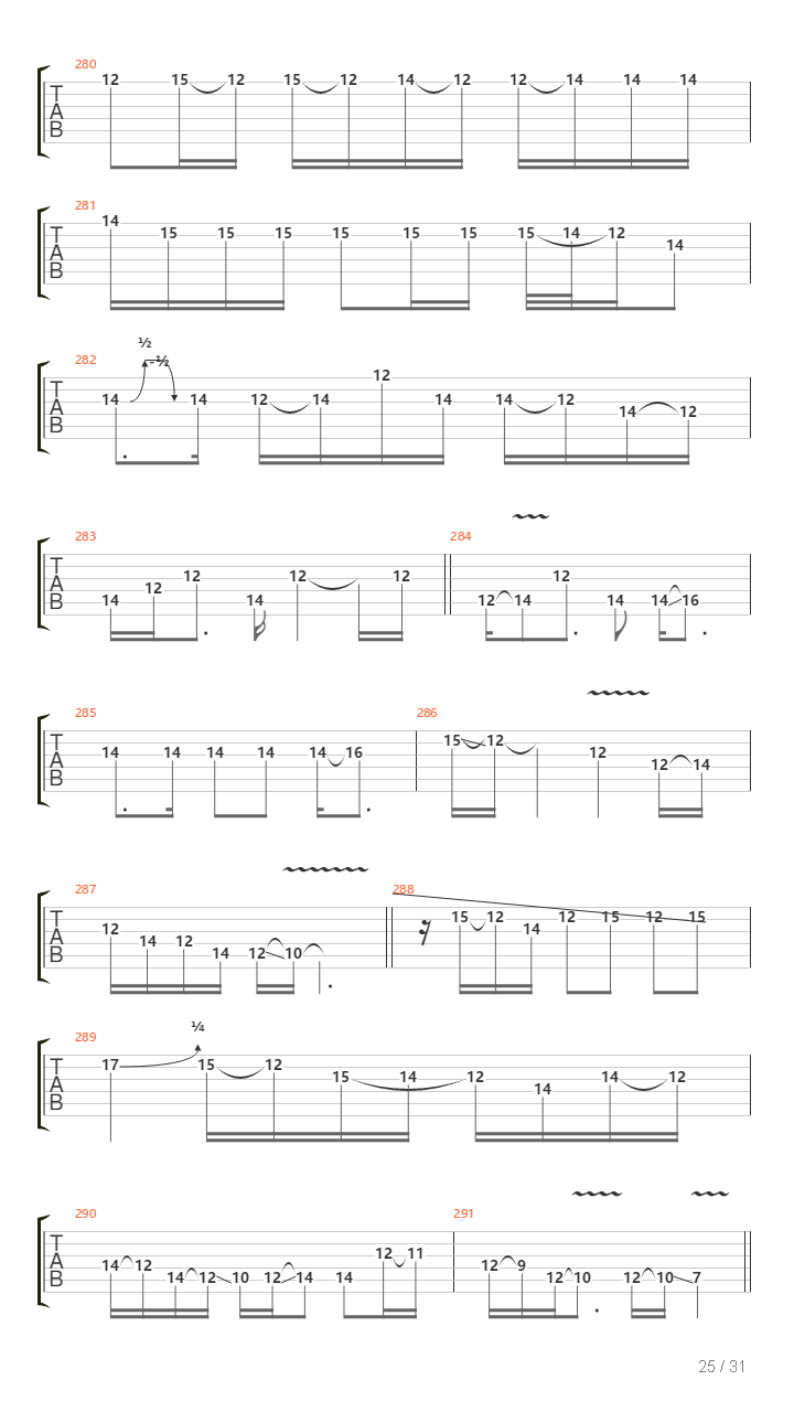 Compendium吉他谱