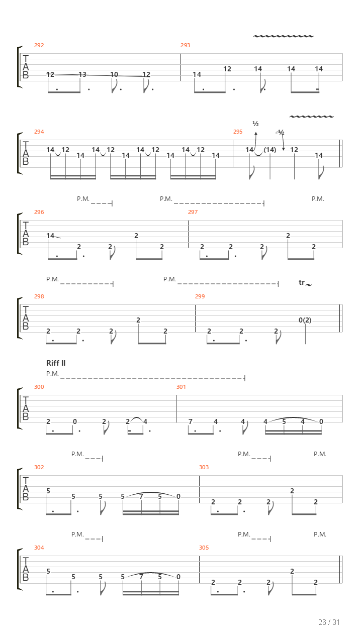 Compendium吉他谱