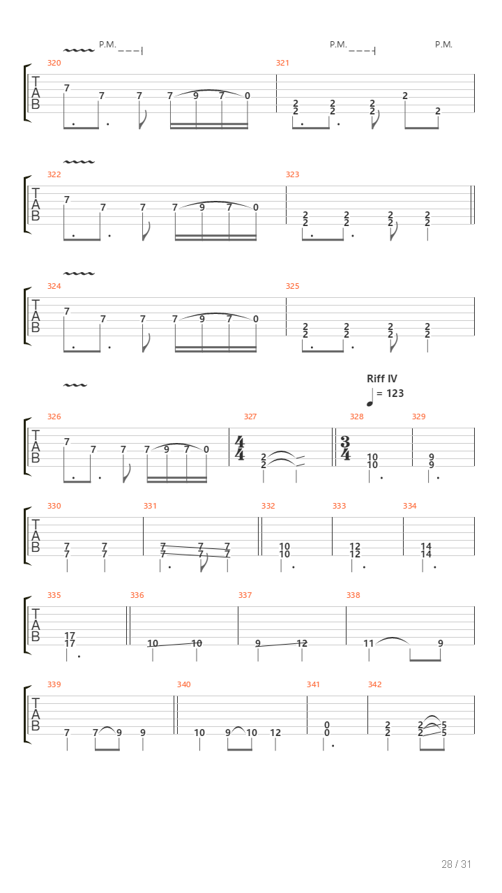 Compendium吉他谱