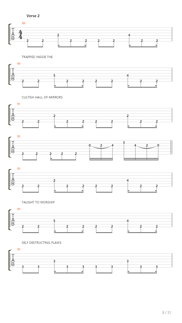 Compendium吉他谱