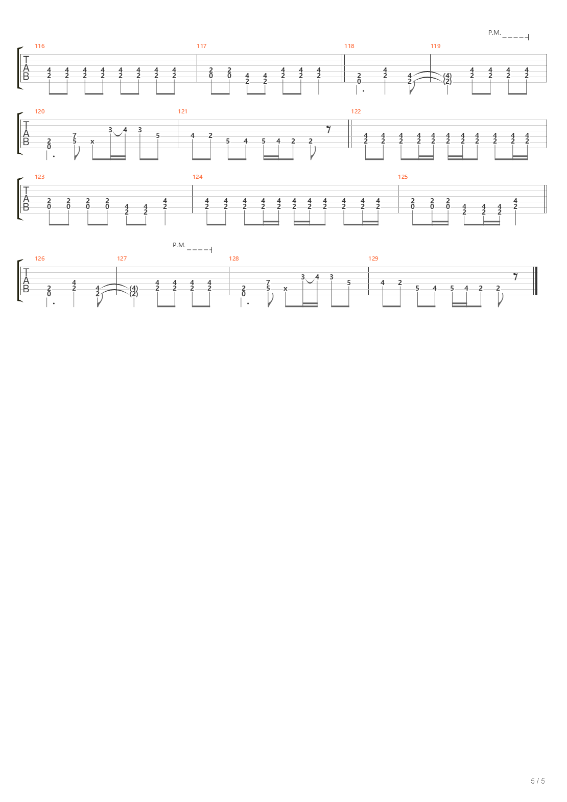 Andromeda吉他谱