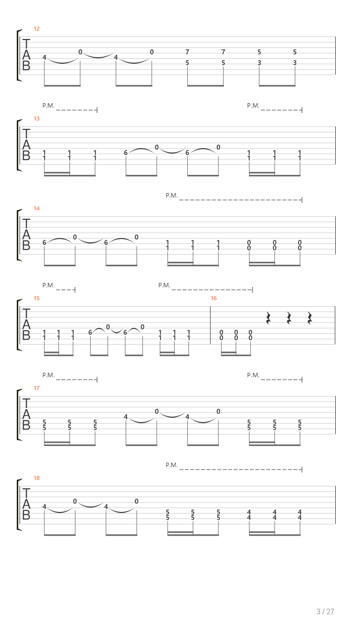 The Failsafe Fallacy吉他谱