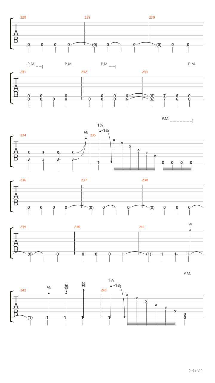 The Failsafe Fallacy吉他谱