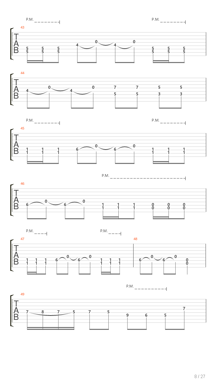 The Failsafe Fallacy吉他谱