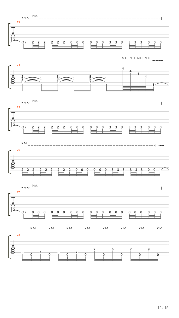 The Cosmic Algorithm吉他谱