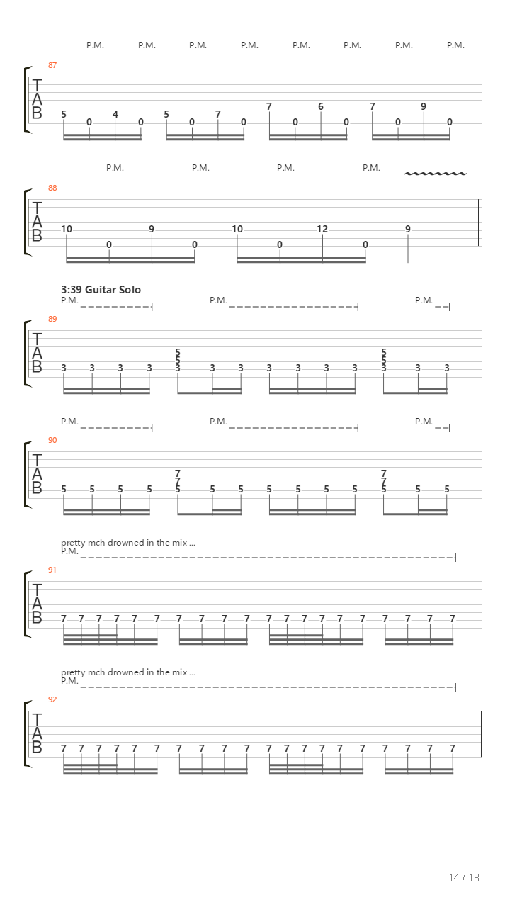 The Cosmic Algorithm吉他谱