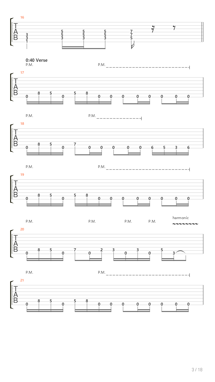 The Cosmic Algorithm吉他谱