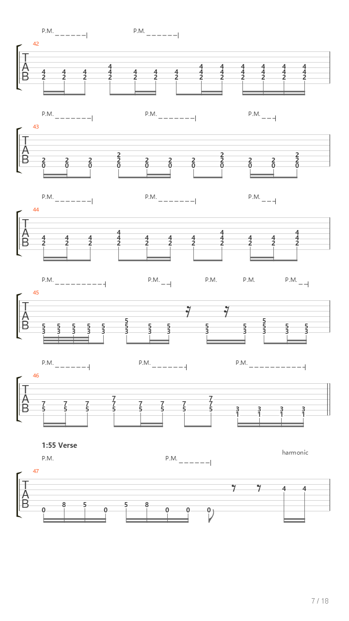 The Cosmic Algorithm吉他谱