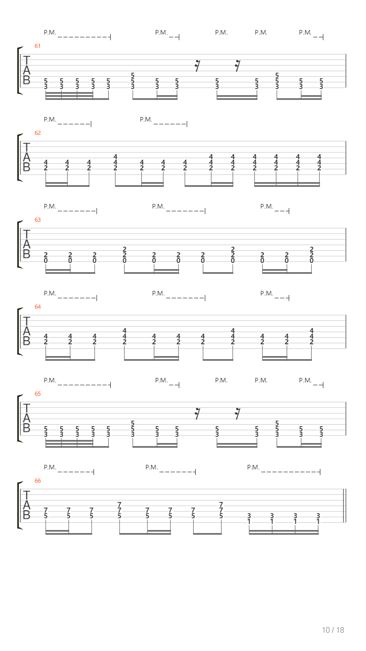 The Cosmic Algorithm吉他谱