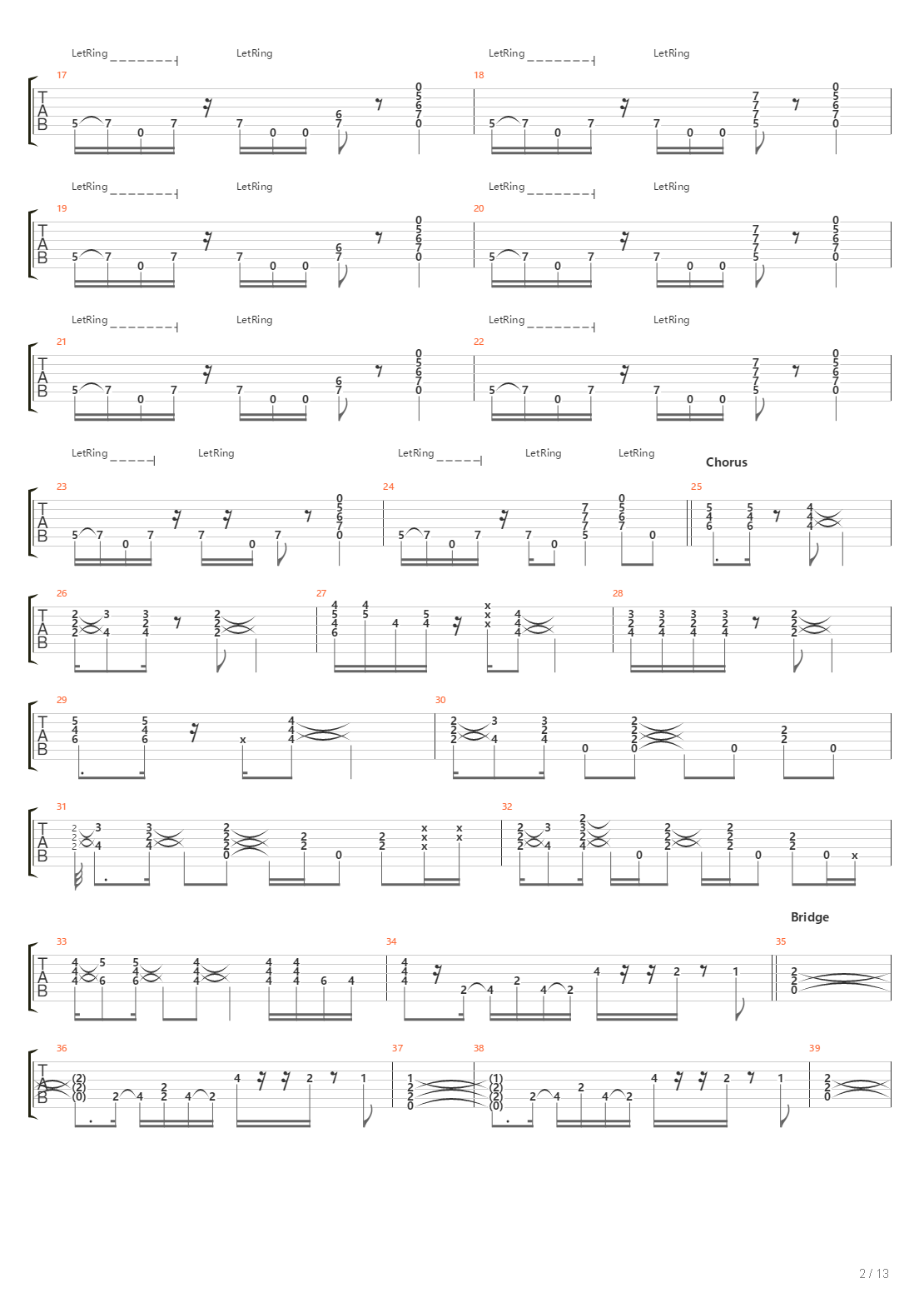 The Core吉他谱