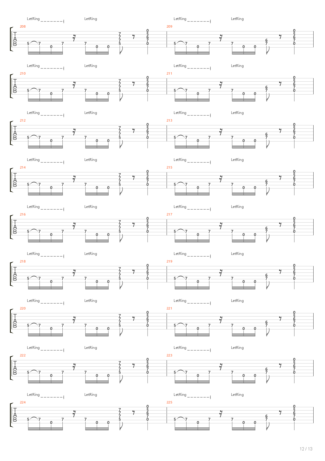 The Core吉他谱