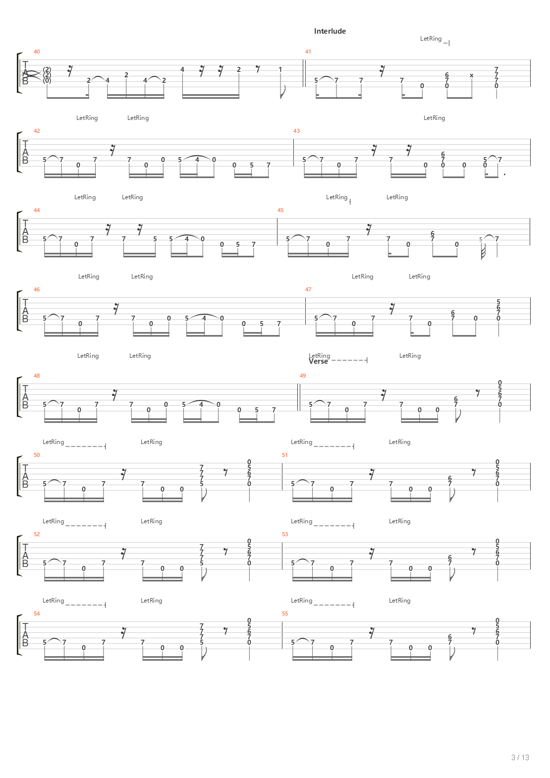 The Core吉他谱