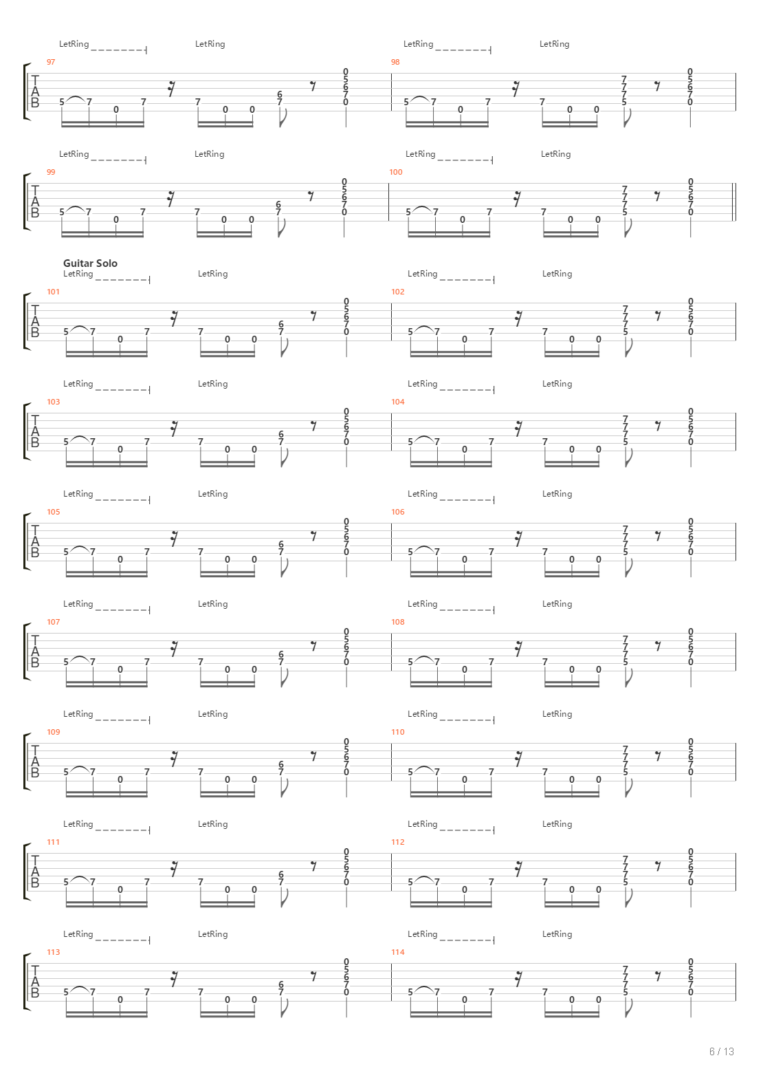 The Core吉他谱