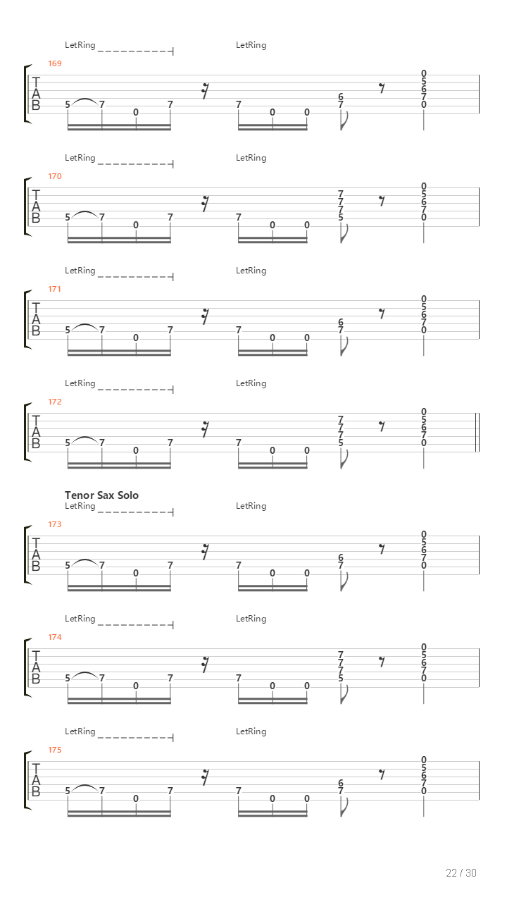 The Core吉他谱