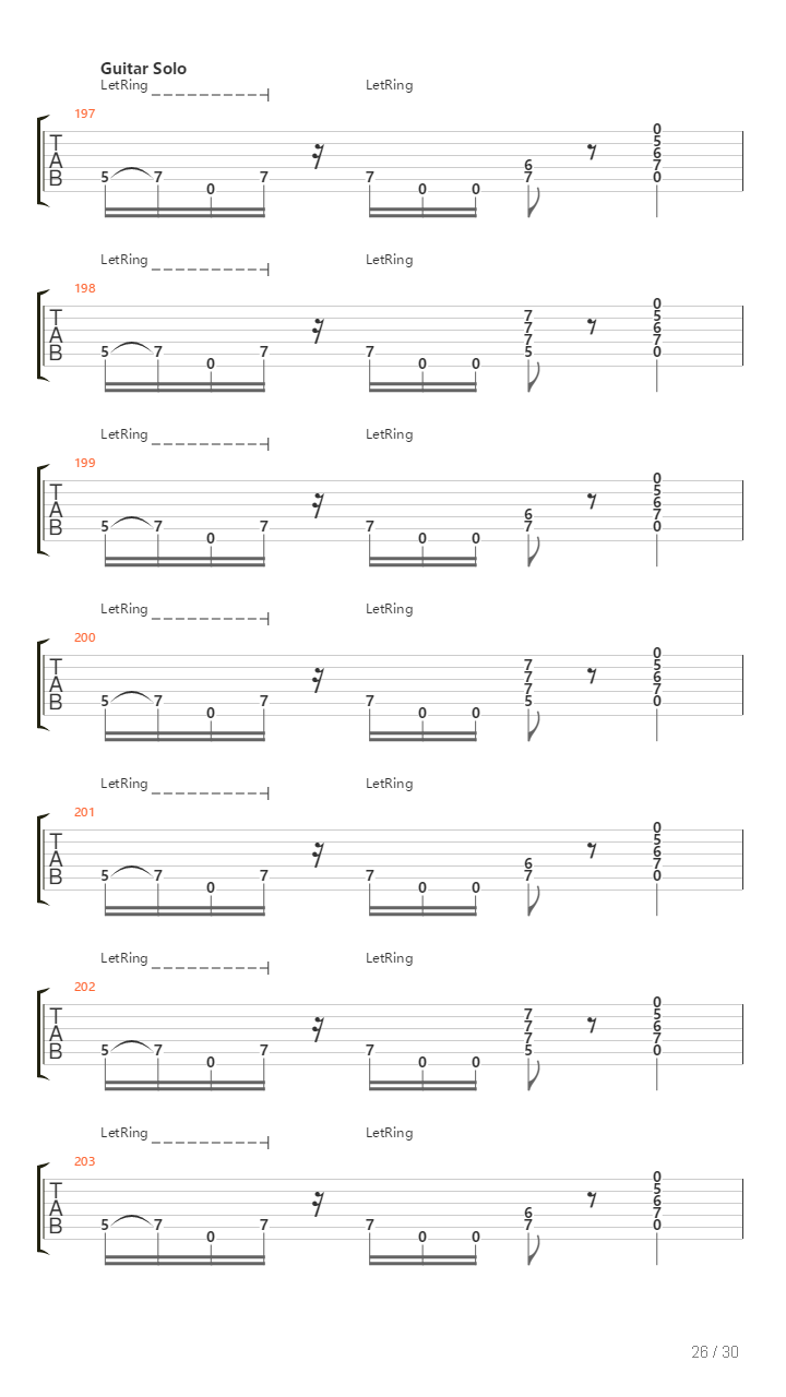 The Core吉他谱