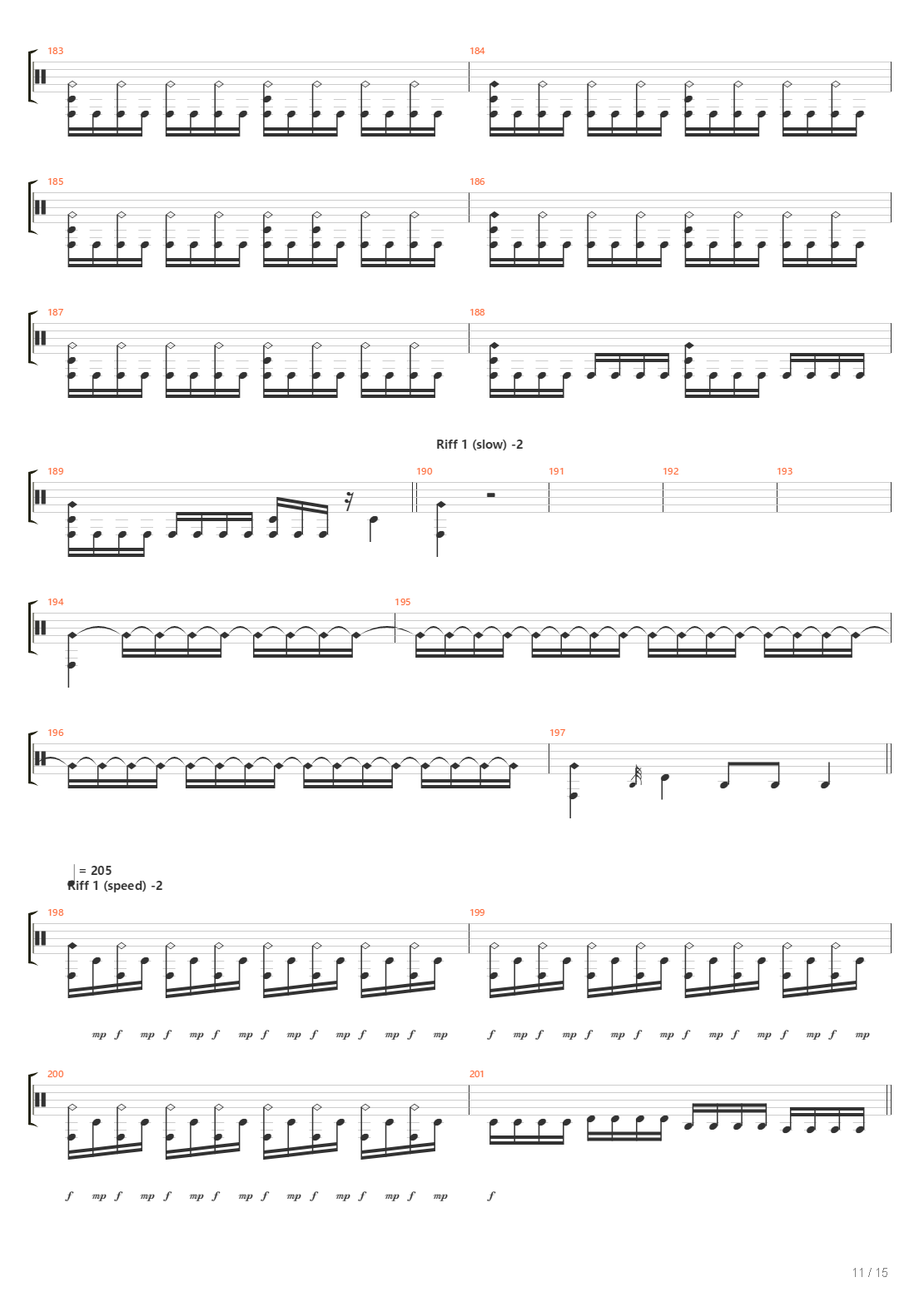 March Of Insurrection吉他谱