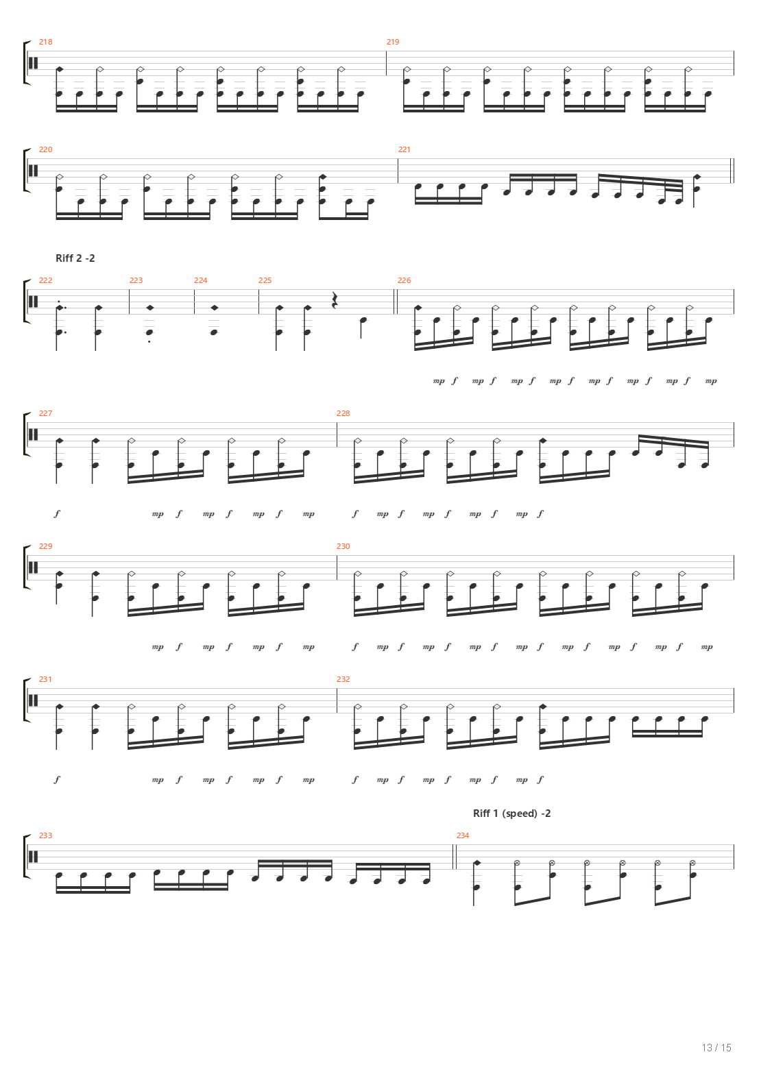 March Of Insurrection吉他谱