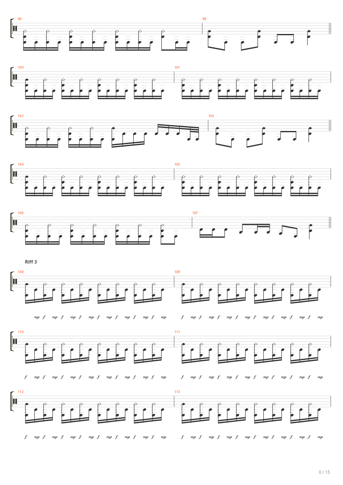 March Of Insurrection吉他谱