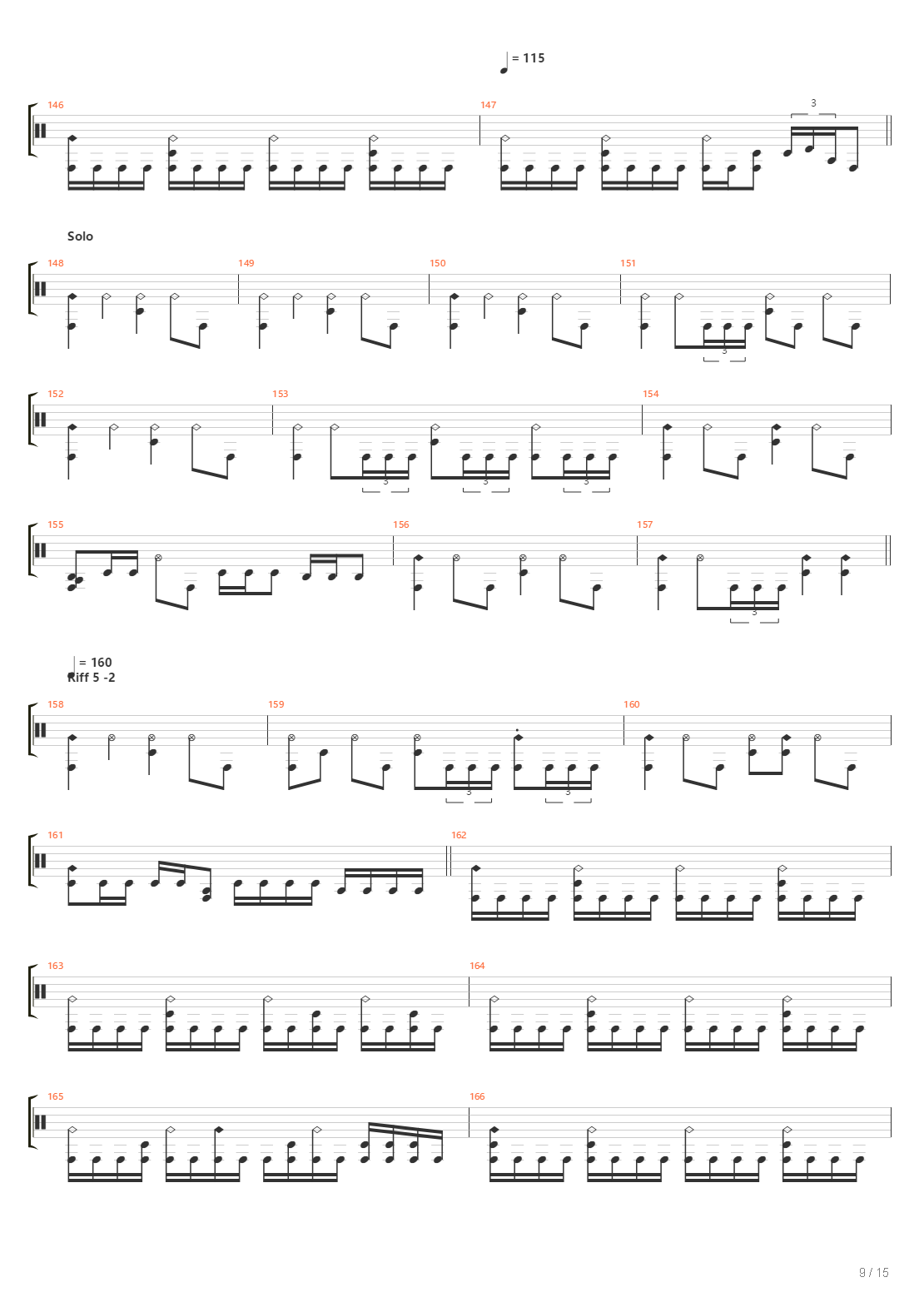 March Of Insurrection吉他谱