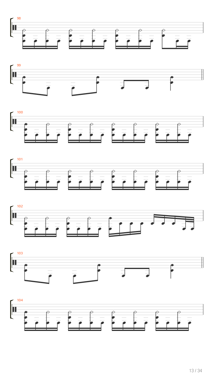 March Of Insurrection吉他谱