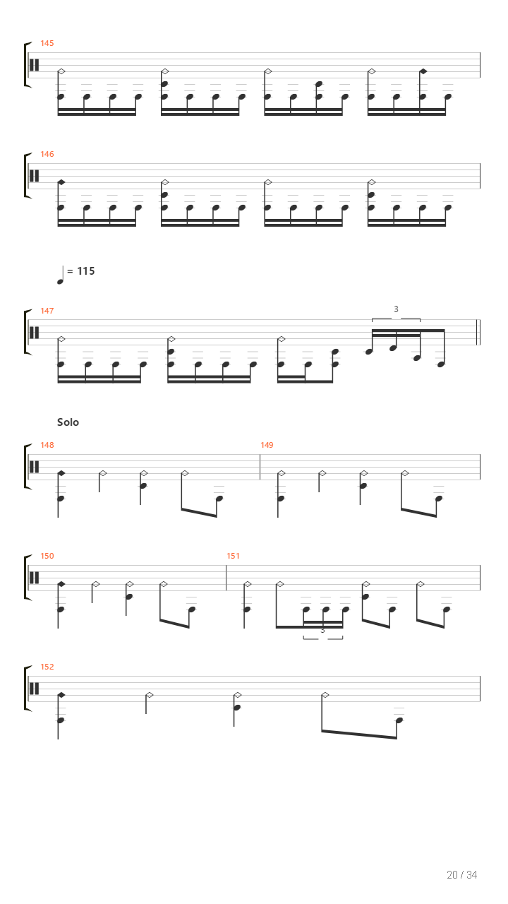 March Of Insurrection吉他谱