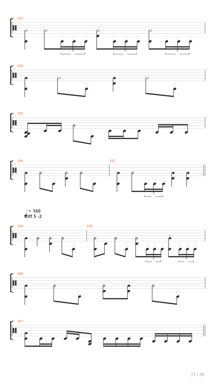 March Of Insurrection吉他谱
