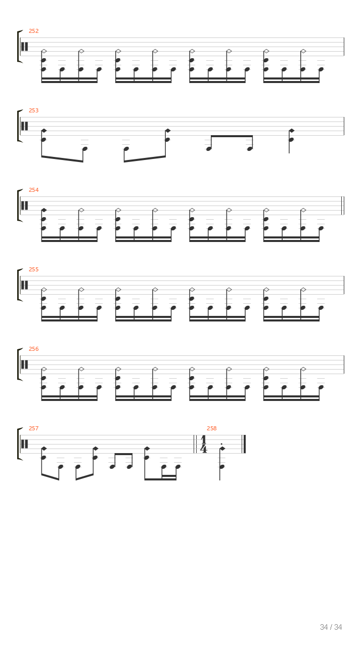 March Of Insurrection吉他谱