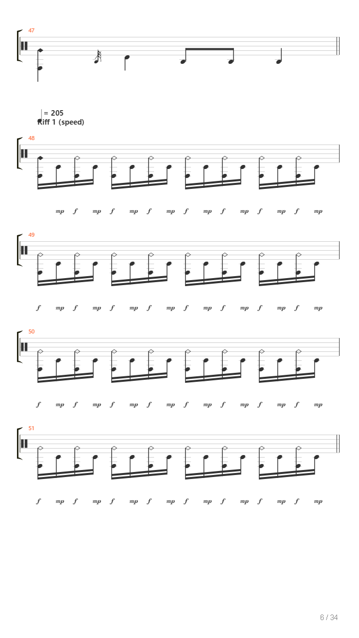 March Of Insurrection吉他谱