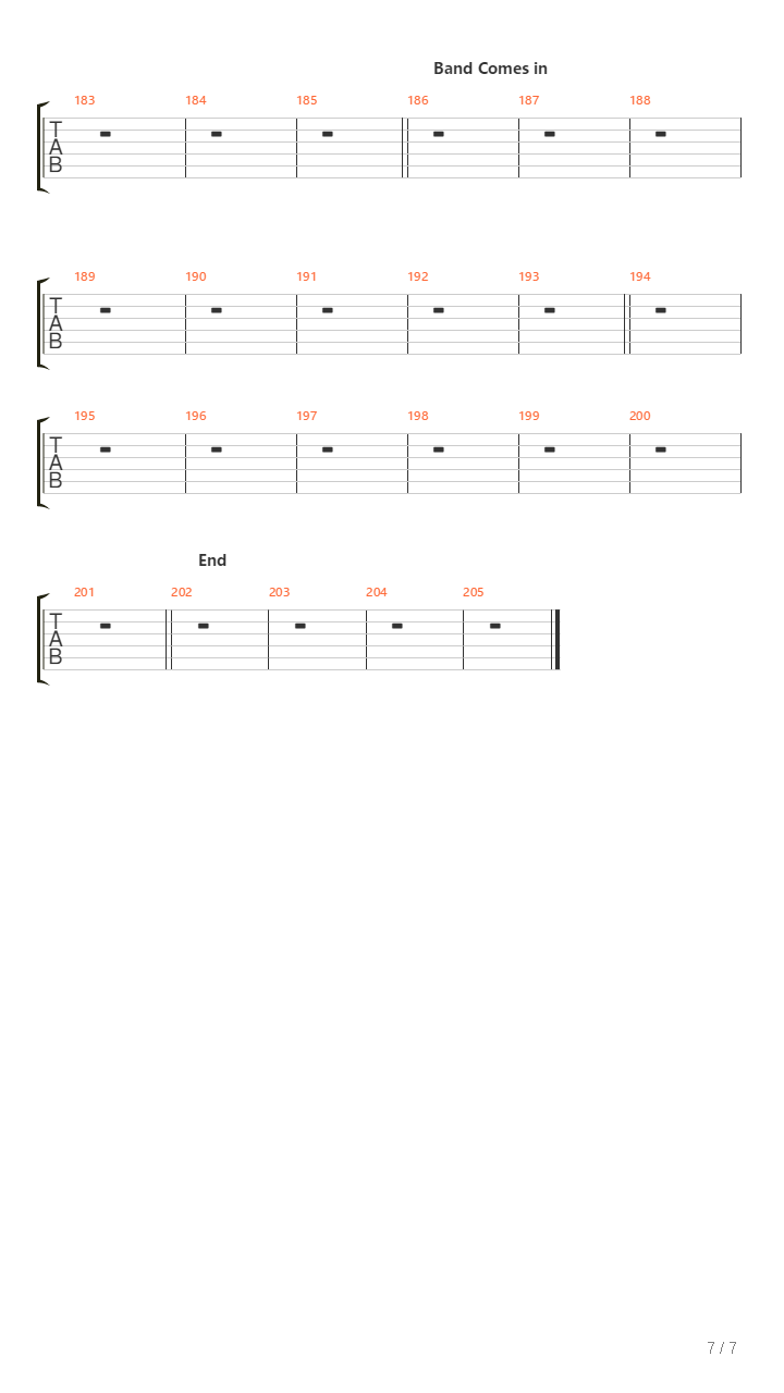 Reflections Of A Broken Soul吉他谱