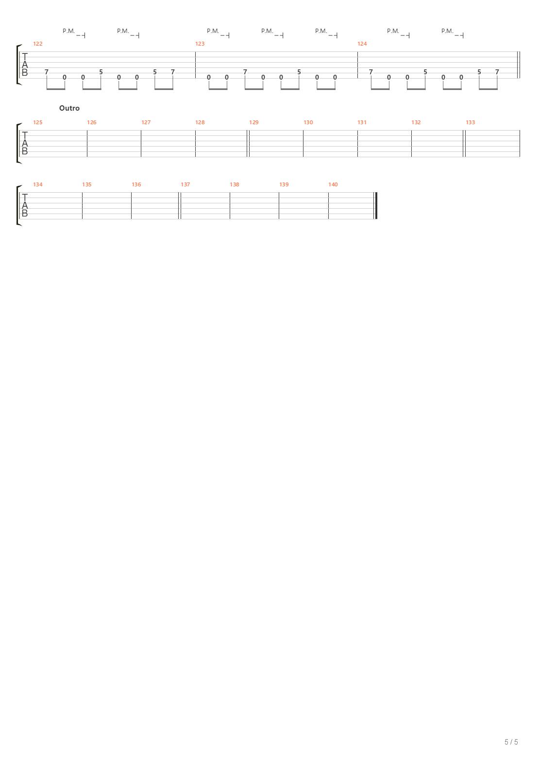 110吉他谱