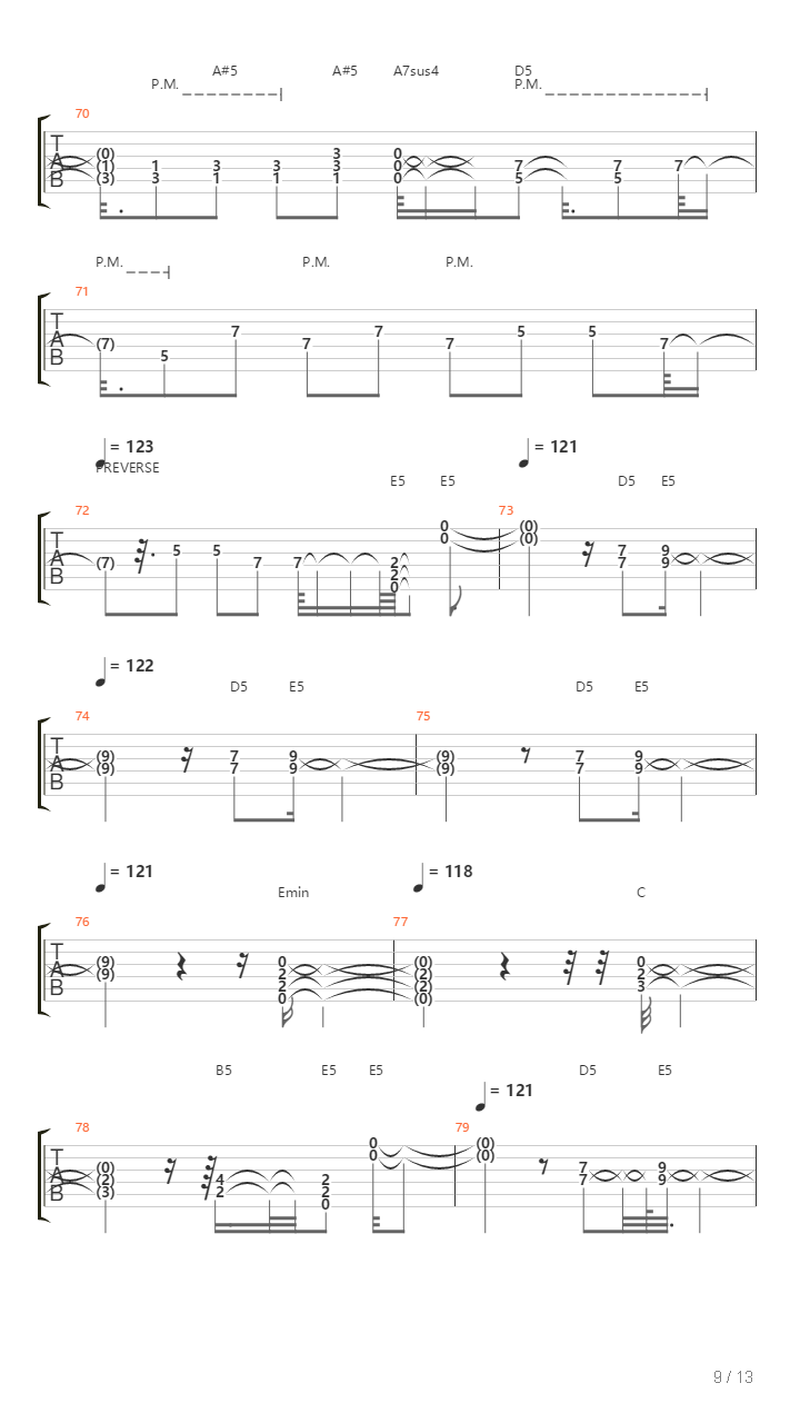 Prometeo吉他谱