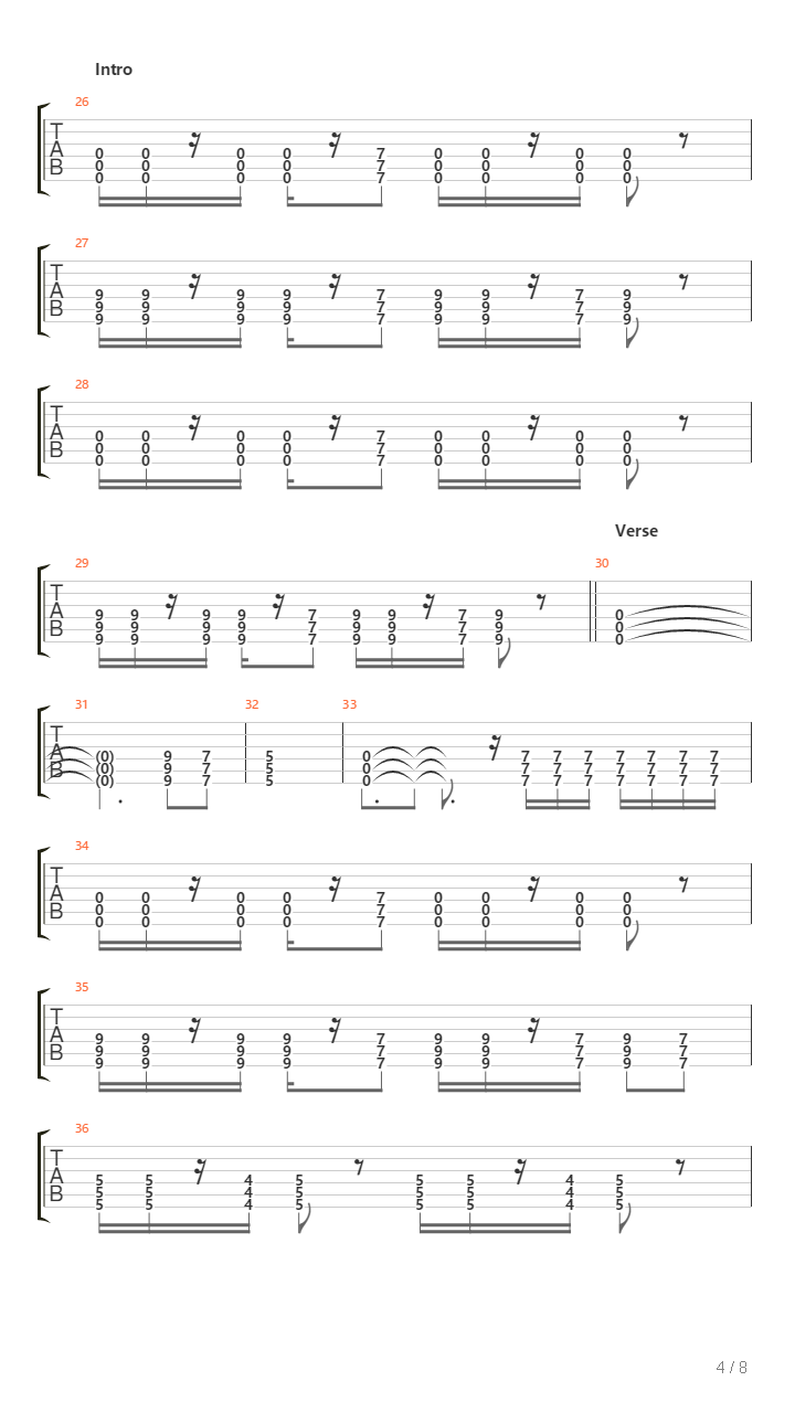 Ginasfs吉他谱