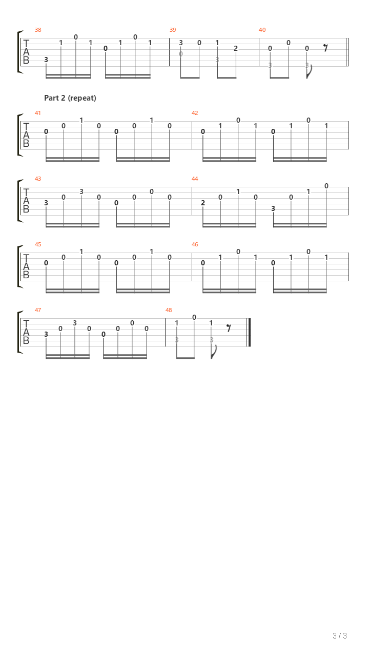 Opus 241 No 2 - Andante In C吉他谱