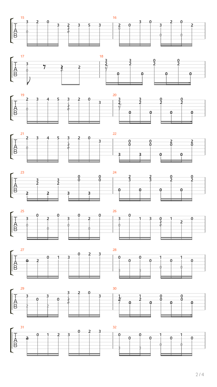 Opus 241 No 34 - Rondo In G吉他谱