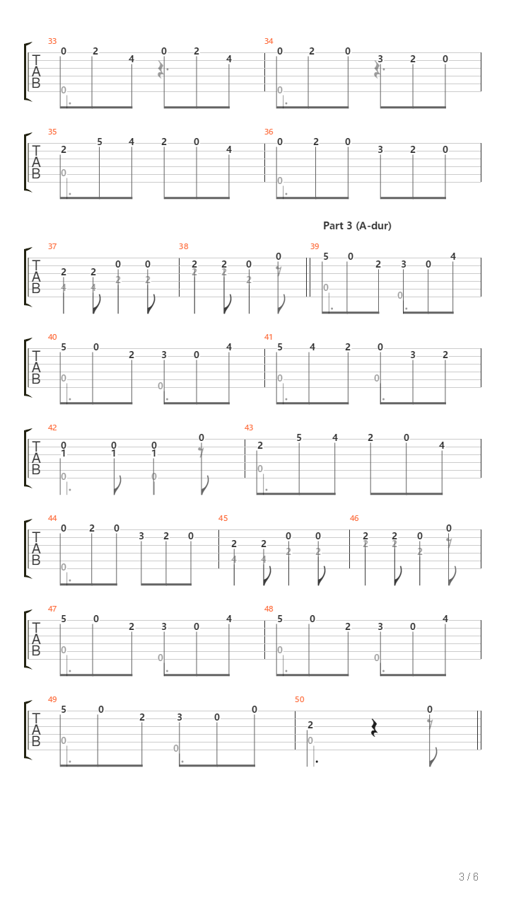 Opus 241 No 35 - Poco Allegretto In A吉他谱