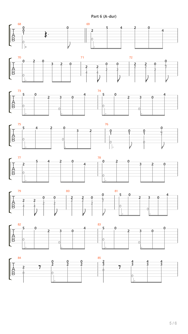 Opus 241 No 35 - Poco Allegretto In A吉他谱