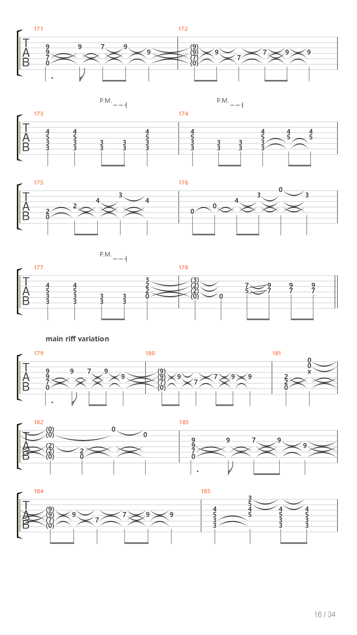 Fluch Des Seins吉他谱