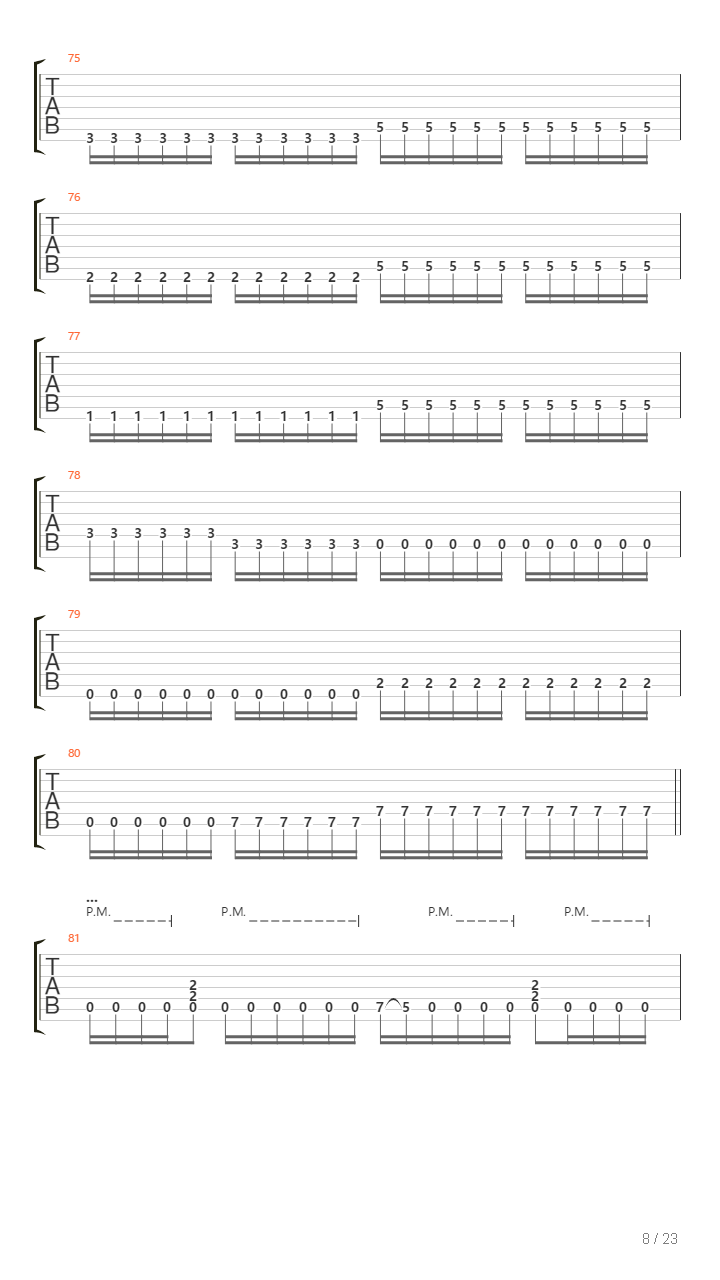 Zerfall吉他谱