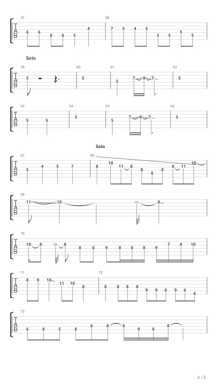 Prelude En Sol Diese Mineur吉他谱