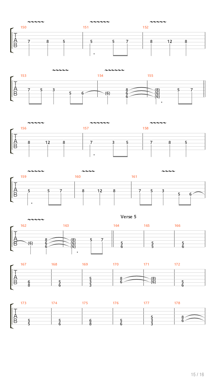 Le Tunnel De Tavannes吉他谱