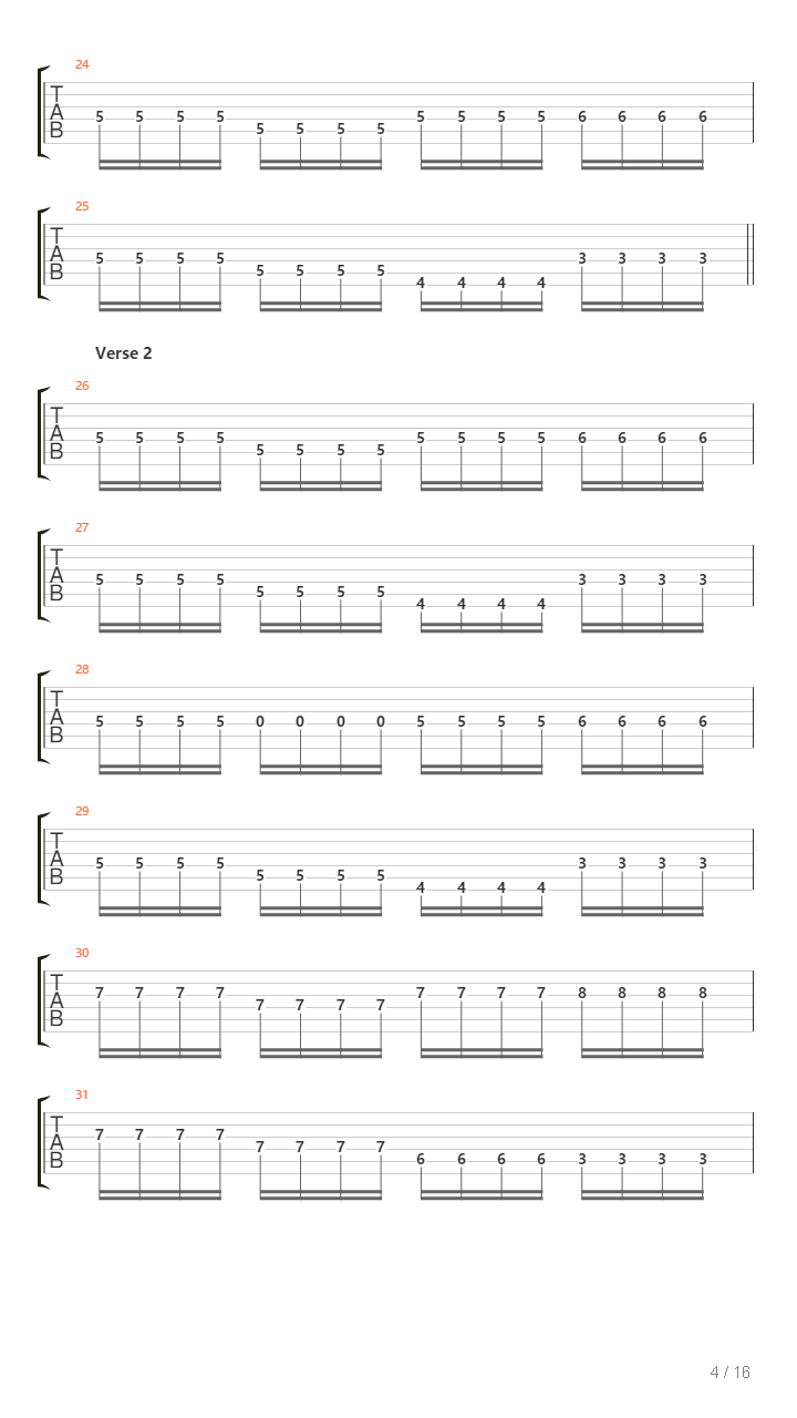 Le Tunnel De Tavannes吉他谱