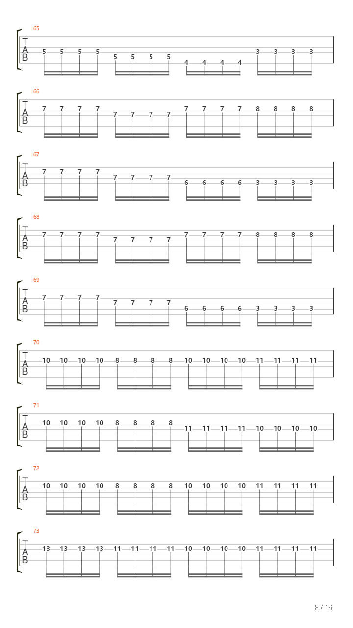 Le Tunnel De Tavannes吉他谱