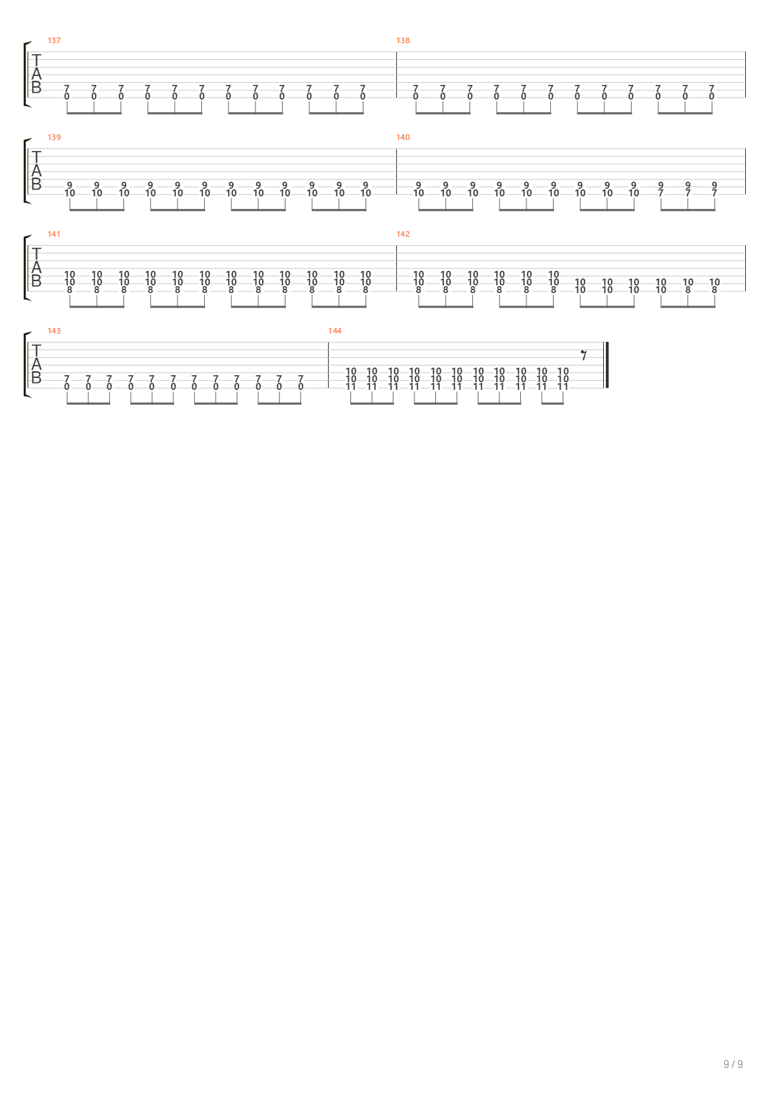 Epilogue吉他谱