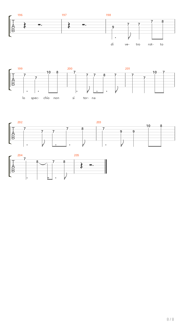 Declivio  Catarsi吉他谱