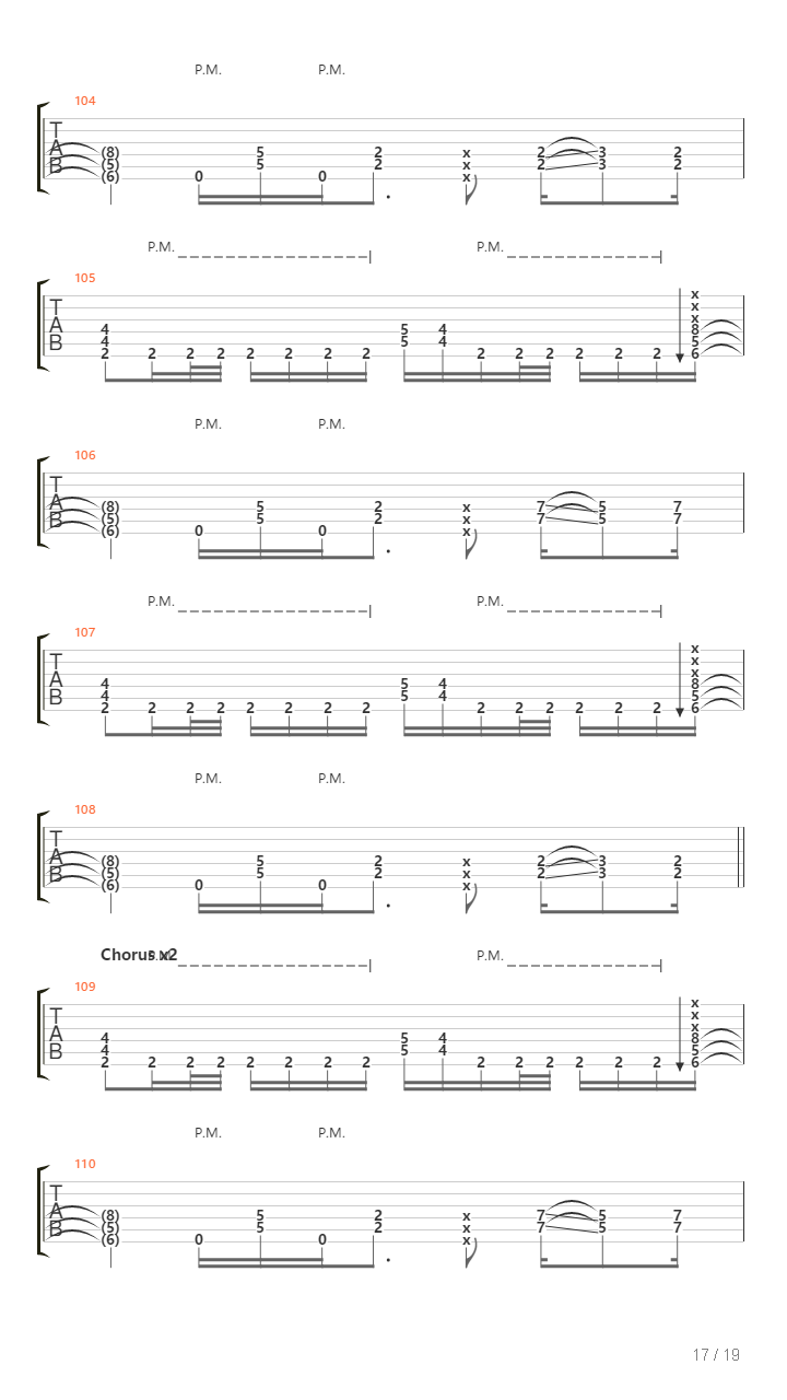 Step By Step吉他谱